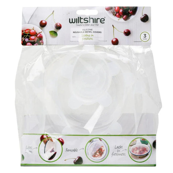 Wiltshire Bowl Cover Silicone 3 Pieces - LX2001 - Homewares, Outdoor, Phone Accessories, Cases, Speakers, Headphones + More -