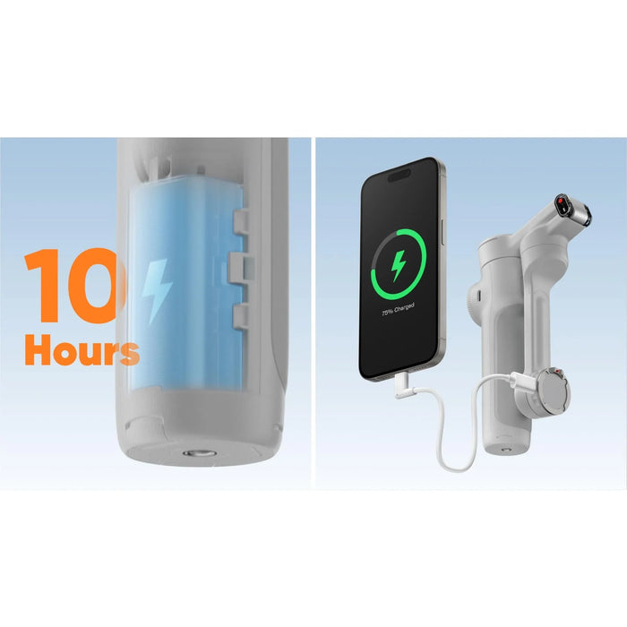 Insta360 Flow 2 Pro Gimbal (White Edition) - LX2001 - Homewares, Outdoor, Phone Accessories, Cases, Speakers, Headphones + More -