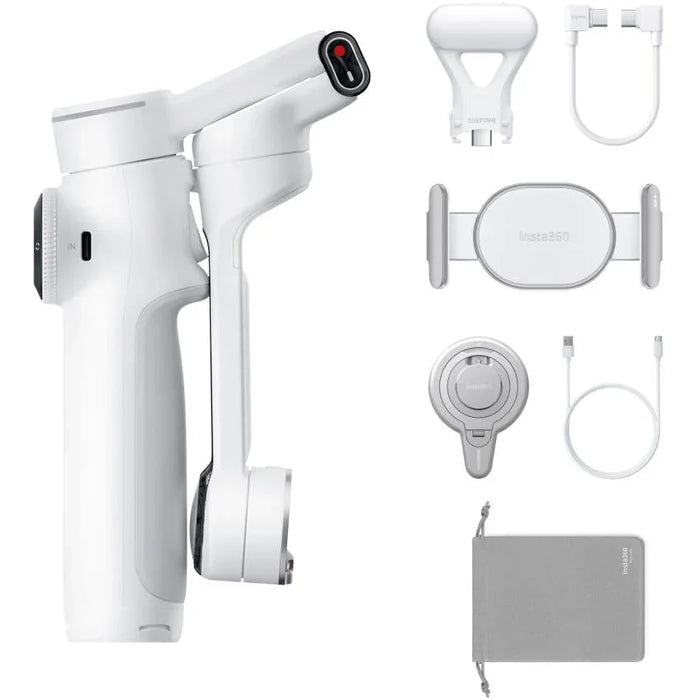 Insta360 Flow 2 Pro Creator Kit (White Edition) - LX2001 - Homewares, Outdoor, Phone Accessories, Cases, Speakers, Headphones + More -