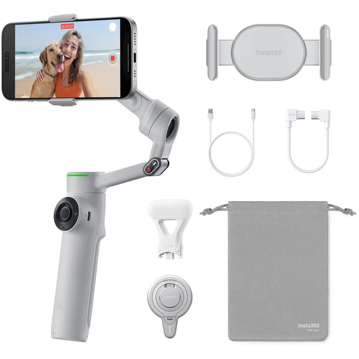 Insta360 Flow 2 Pro Creator Kit (Grey Edition) - LX2001 - Homewares, Outdoor, Phone Accessories, Cases, Speakers, Headphones + More -