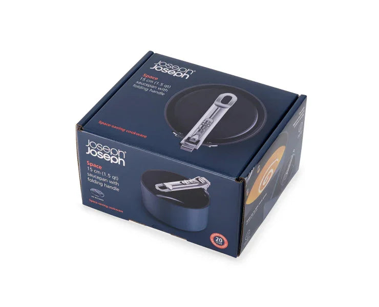 Joseph Joseph SPACE 15CM N/S SAUCEPAN - LX2001 - Homewares, Outdoor, Phone Accessories, Cases, Speakers, Headphones + More -