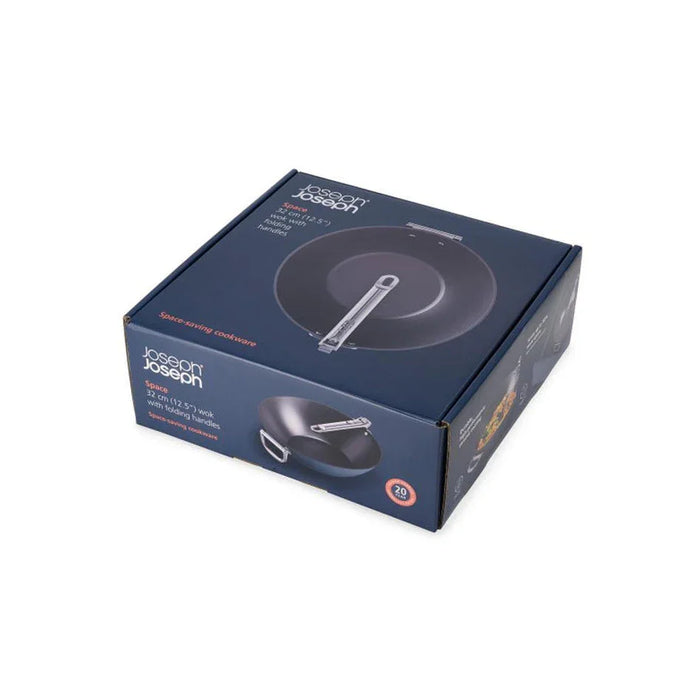 Joseph Joseph Space 32cm/12.5'' Non-Stick Wok - LX2001 - Homewares, Outdoor, Phone Accessories, Cases, Speakers, Headphones + More -