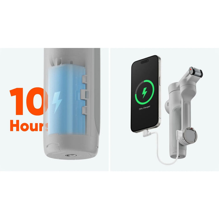 Insta360 Flow 2 Standard Bundle (Stone Gray) - LX2001 - Homewares, Outdoor, Phone Accessories, Cases, Speakers, Headphones + More -