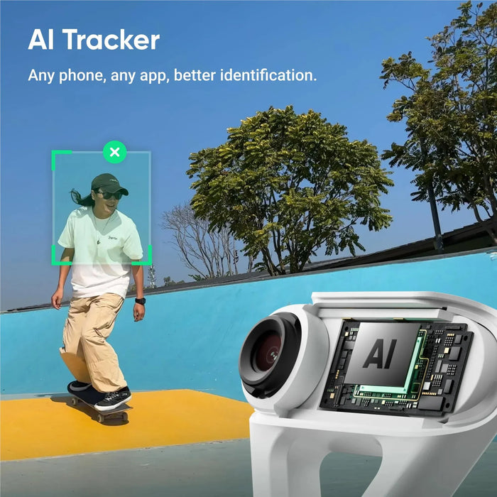 Insta360 Flow 2 AI Tracker Bundle (Summit White) - LX2001 - Homewares, Outdoor, Phone Accessories, Cases, Speakers, Headphones + More -