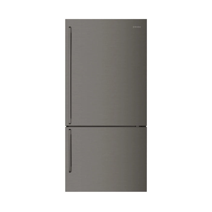 Westinghouse 496L bottom freezer fridge, dark stainless steel with pole handles, - LX2001 - Homewares, Outdoor, Phone Accessories, Cases, Speakers, Headphones + More -