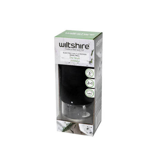 Wiltshire
Electric Dual Mill Black 17cm - LX2001 - Homewares, Outdoor, Phone Accessories, Cases, Speakers, Headphones + More -