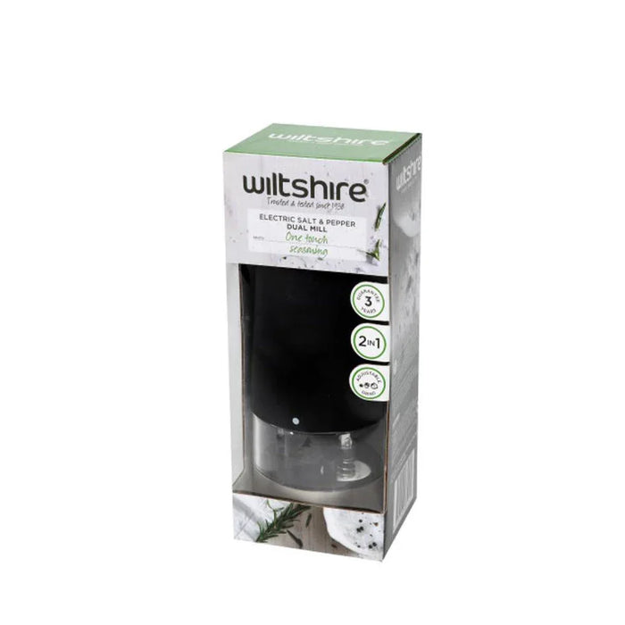 Wiltshire
Electric Dual Mill Black 17cm - LX2001 - Homewares, Outdoor, Phone Accessories, Cases, Speakers, Headphones + More -