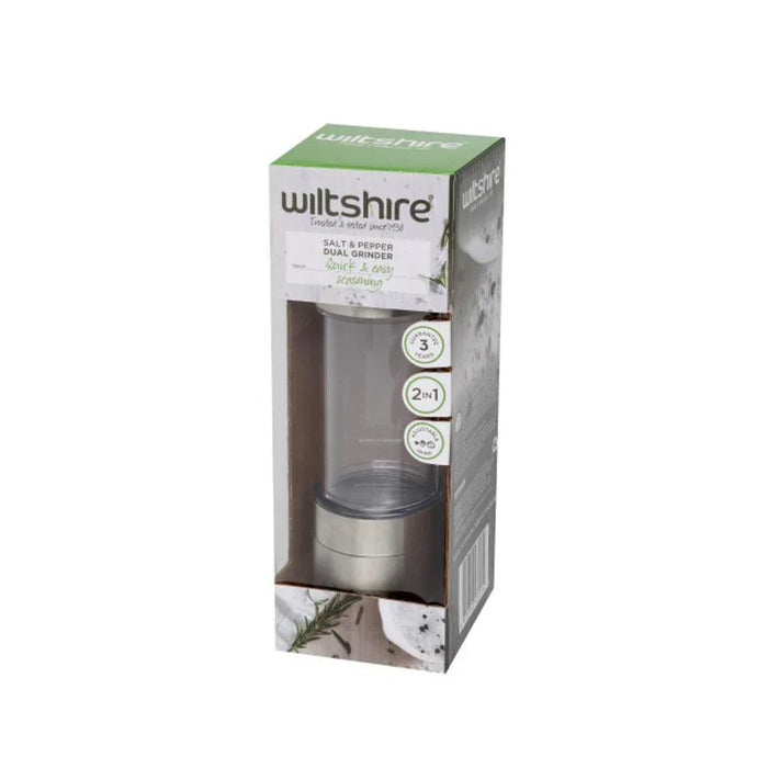 Wiltshire
Dual Grinder Stainless Steel 19cm - LX2001 - Homewares, Outdoor, Phone Accessories, Cases, Speakers, Headphones + More -