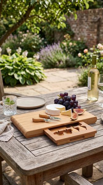 Stanley Rogers Bamboo 5pc Cheese Set