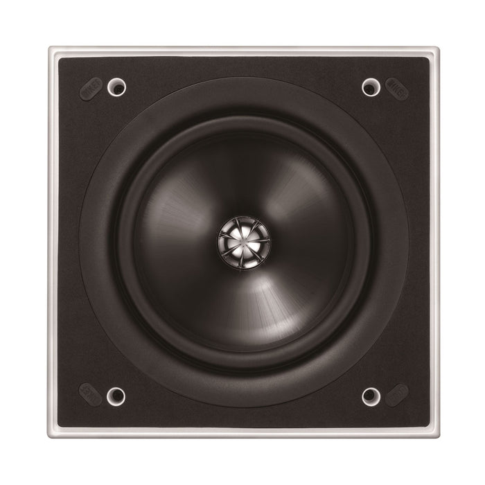 KEF Ultra Thin Bezel 8'' Square In-Ceiling Speaker. 200mm Uni-Q driver with 16mm