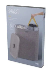 Joseph Joseph TOTA 90-LITRE LAUNDRY GREY - LX2001 - Homewares, Outdoor, Phone Accessories, Cases, Speakers, Headphones + More -