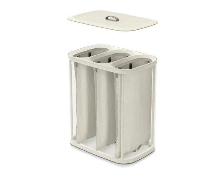 Joseph Joseph Tota Trio 90L Laundry Separation Basket - Ecru - LX2001 - Homewares, Outdoor, Phone Accessories, Cases, Speakers, Headphones + More -