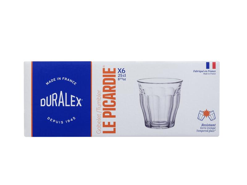 Duralex Picardie Tumbler 250ml - Set 6