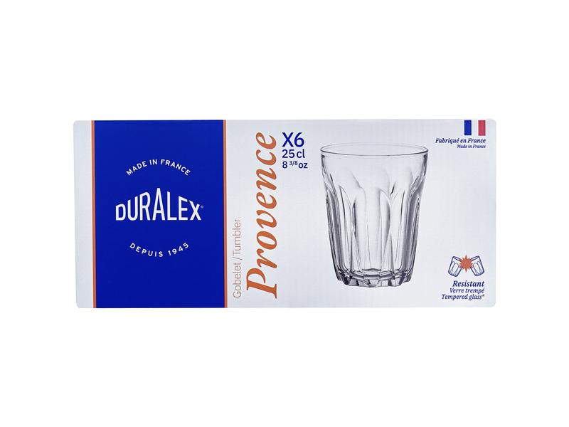 Duralex Provence Tumbler 250ml - Set 6