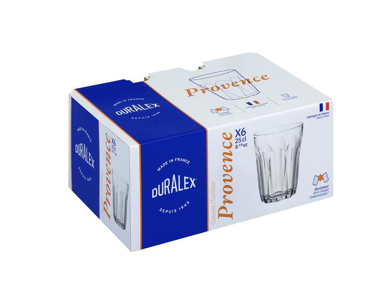 Duralex Provence Tumbler 250ml - Set 6
