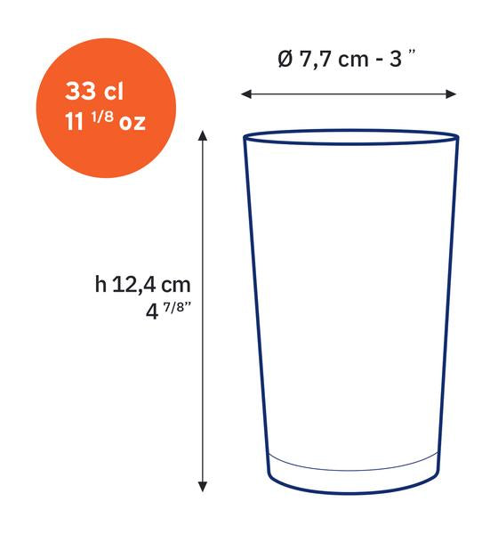 Duralex Unie Tumbler 330ml - Set 6