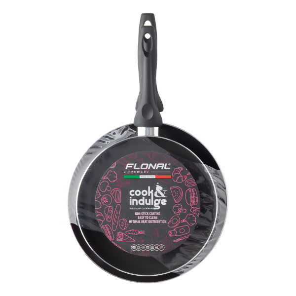 Flonal Cookware Frypan Pan Set of 2 - 24cm + 28cm 50309