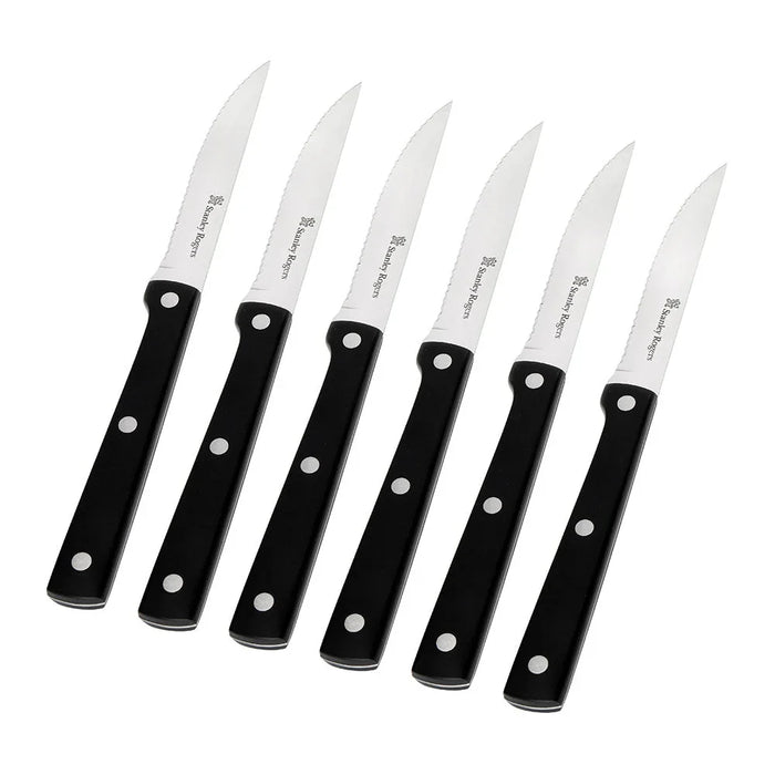 Stanley Rogers Bistro Steak Knives 6 Piece Set - LX2001 - Homewares, Outdoor, Phone Accessories, Cases, Speakers, Headphones + More -
