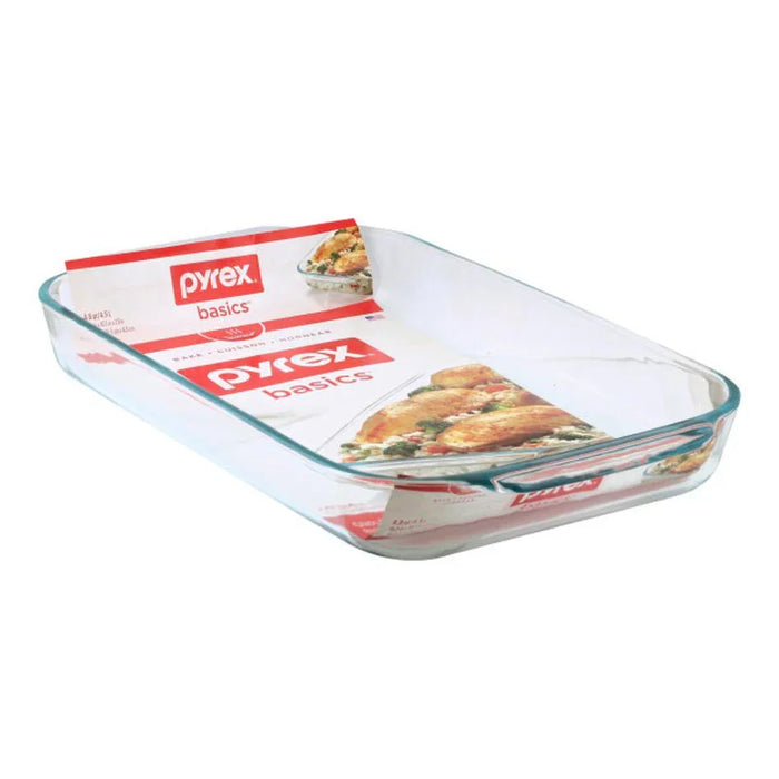 Pyrex Basics Oblong Glass Baking Dish 4.5L - LX2001 - Homewares, Outdoor, Phone Accessories, Cases, Speakers, Headphones + More -