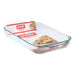 Pyrex Basics Oblong Glass Baking Dish 4.5L - LX2001 - Homewares, Outdoor, Phone Accessories, Cases, Speakers, Headphones + More -