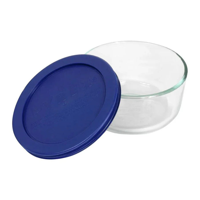 Pyrex Simply Store 2 Cup Round Container with Blue Lid - LX2001 - Homewares, Outdoor, Phone Accessories, Cases, Speakers, Headphones + More -