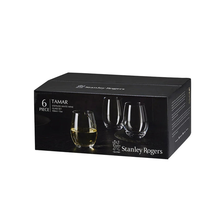 Stanley Rogers Tamar Stemless 450ml 6pk - LX2001 - Homewares, Outdoor, Phone Accessories, Cases, Speakers, Headphones + More -