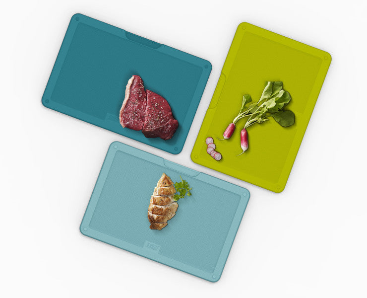 Joseph Joseph Duo 3pc Chopping Board Set w/Case