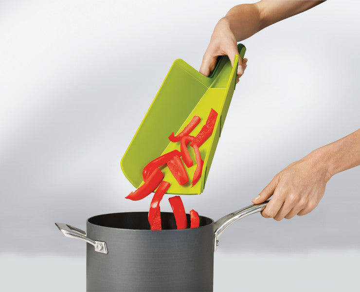 Joseph Joseph Duo Folding Chopping Board (Green)
