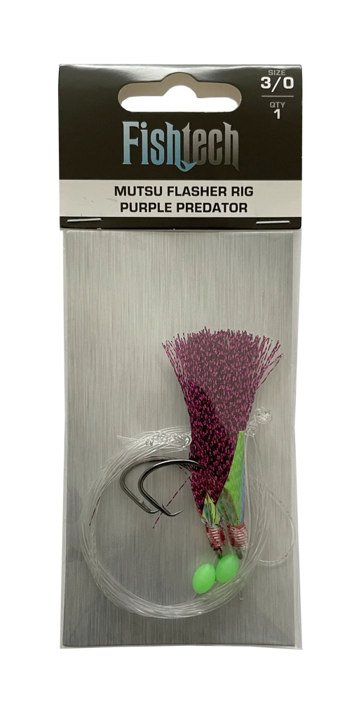 Fishtech 3/0 Mutsu Economy Flasher Rig - Purple Predator - LX2001 - Homewares, Outdoor, Phone Accessories, Cases, Speakers, Headphones + More -