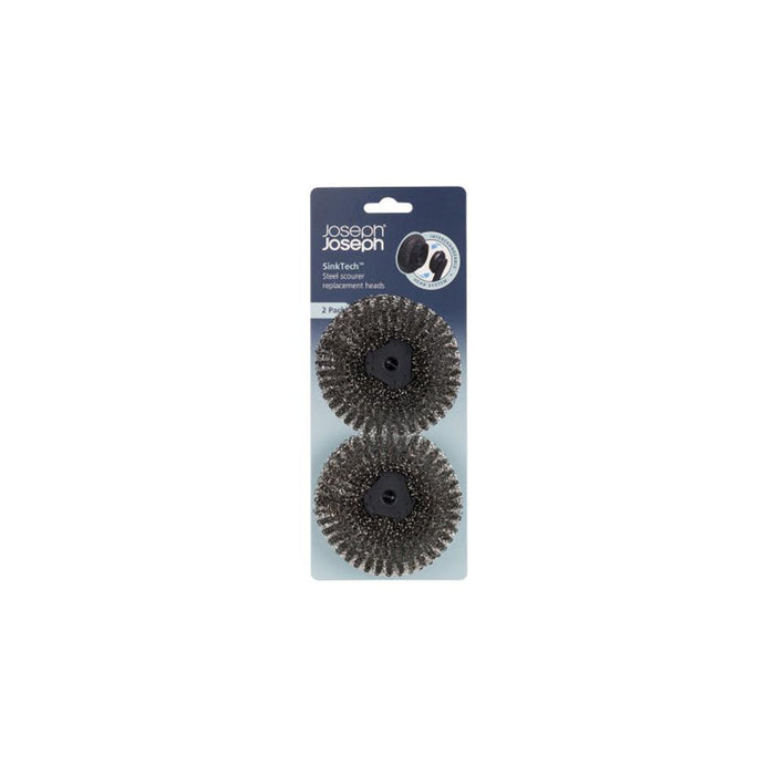 Joseph Joseph SinkTech Steel scourer replacement heads - Pack of 2