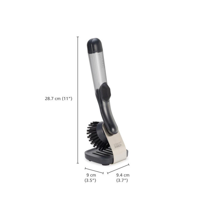 Joseph Joseph SinkTech Soap-Dispensing Dish Brush with Storage Stand