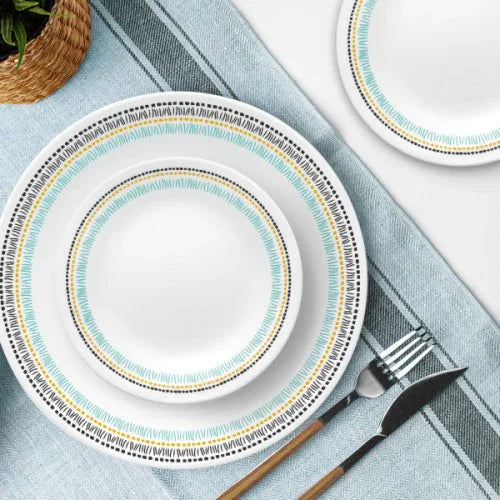 Corelle Paloma 12pc Dinnerware Plate Bowl Set - LX2001 - Homewares, Outdoor, Phone Accessories, Cases, Speakers, Headphones + More -