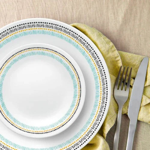 Corelle Paloma 12pc Dinnerware Plate Bowl Set - LX2001 - Homewares, Outdoor, Phone Accessories, Cases, Speakers, Headphones + More -