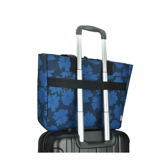 Generation Earth Artisan Recycled Tote Bag – Blue Flower - LX2001 - Homewares, Outdoor, Phone Accessories, Cases, Speakers, Headphones + More -