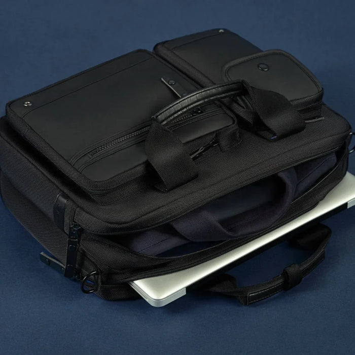 Agva15.6" - 16" Resilient Double Zip Briefcase – Black - LX2001 - Homewares, Outdoor, Phone Accessories, Cases, Speakers, Headphones + More -