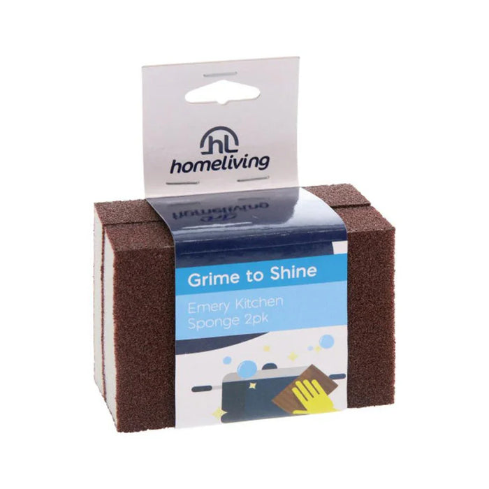 Homeliving Emery Kitchen Sponges 2pk - LX2001 - Homewares, Outdoor, Phone Accessories, Cases, Speakers, Headphones + More -