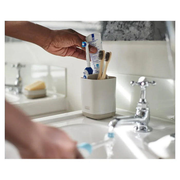 Joseph Joseph TOOTHBRUSH CADDY ECRU - LX2001 - Homewares, Outdoor, Phone Accessories, Cases, Speakers, Headphones + More -