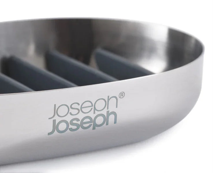 Joseph Joseph EasyStore Luxe Soap Dish - Stainless Steel - LX2001 - Homewares, Outdoor, Phone Accessories, Cases, Speakers, Headphones + More -