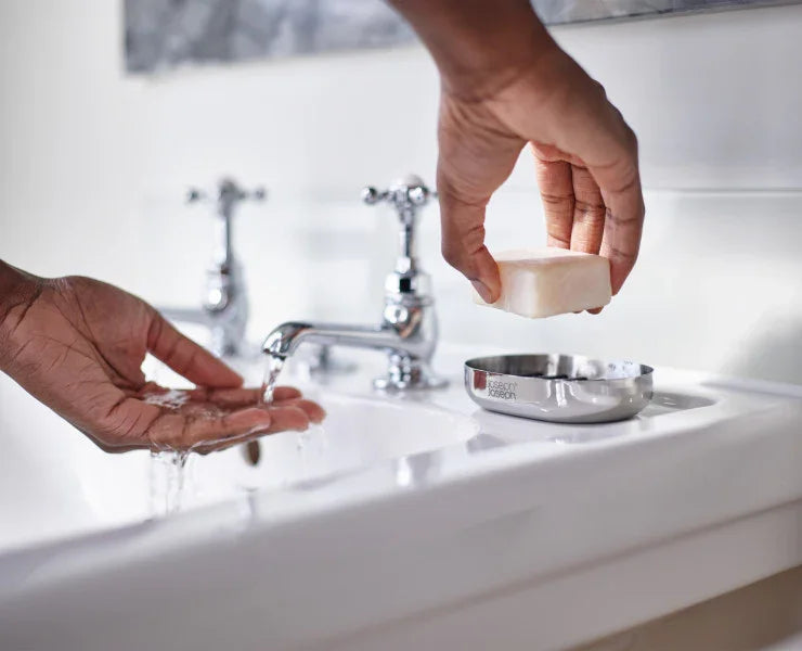 Joseph Joseph EasyStore Luxe Soap Dish - Stainless Steel - LX2001 - Homewares, Outdoor, Phone Accessories, Cases, Speakers, Headphones + More -
