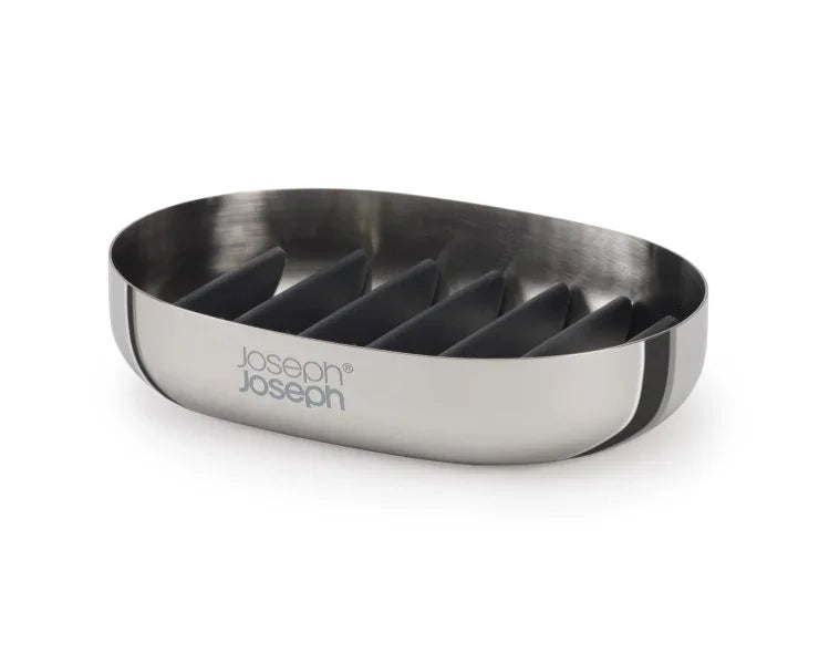 Joseph Joseph EasyStore Luxe Soap Dish - Stainless Steel - LX2001 - Homewares, Outdoor, Phone Accessories, Cases, Speakers, Headphones + More -