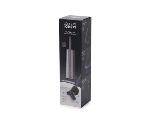 Joseph Joseph Flex 360 Luxe Toilet Brush - Stainless Steel - LX2001 - Homewares, Outdoor, Phone Accessories, Cases, Speakers, Headphones + More -