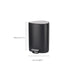 Joseph Joseph 5L PEDAL BIN MATT BLACK - LX2001 - Homewares, Outdoor, Phone Accessories, Cases, Speakers, Headphones + More -