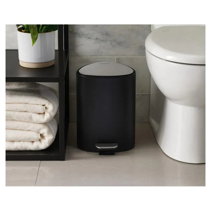 Joseph Joseph 5L PEDAL BIN MATT BLACK - LX2001 - Homewares, Outdoor, Phone Accessories, Cases, Speakers, Headphones + More -