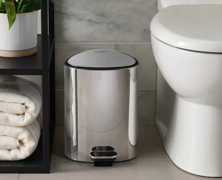 Joseph Joseph Luxe 5L Pedal Bin Stainless Steel - LX2001 - Homewares, Outdoor, Phone Accessories, Cases, Speakers, Headphones + More -