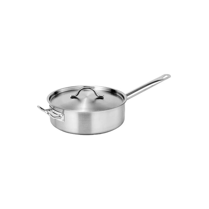 Force stainless steel Saute Pan with Lid 260x85mm / 4.5Lt - LX2001 - Homewares, Outdoor, Phone Accessories, Cases, Speakers, Headphones + More -