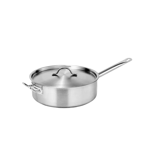 Force stainless steel Saute Pan with Lid 300x100mm / 7.0Lt - LX2001 - Homewares, Outdoor, Phone Accessories, Cases, Speakers, Headphones + More -