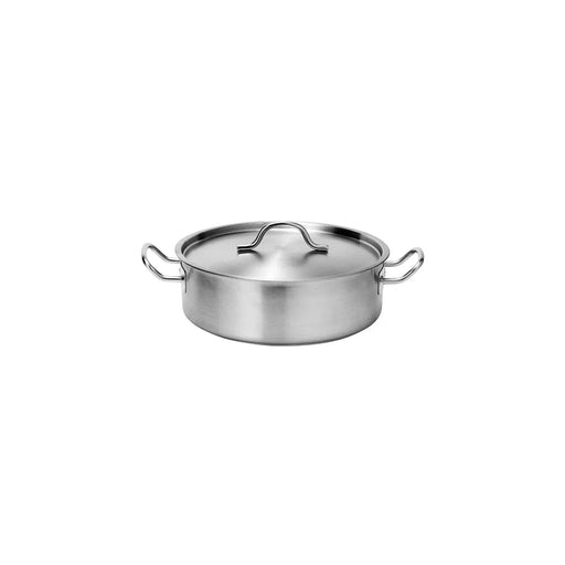 Force stainless steel Low Casserole with Lid 260x85mm / 4.5Lt - LX2001 - Homewares, Outdoor, Phone Accessories, Cases, Speakers, Headphones + More -