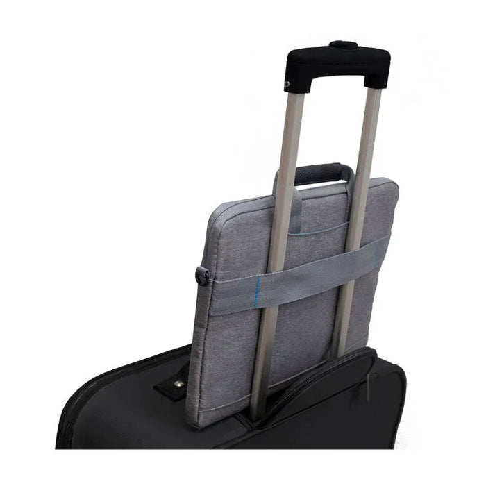 Evol Allure 15.6" - 16" Nylon Laptop Briefcase Silver - LX2001 - Homewares, Outdoor, Phone Accessories, Cases, Speakers, Headphones + More -