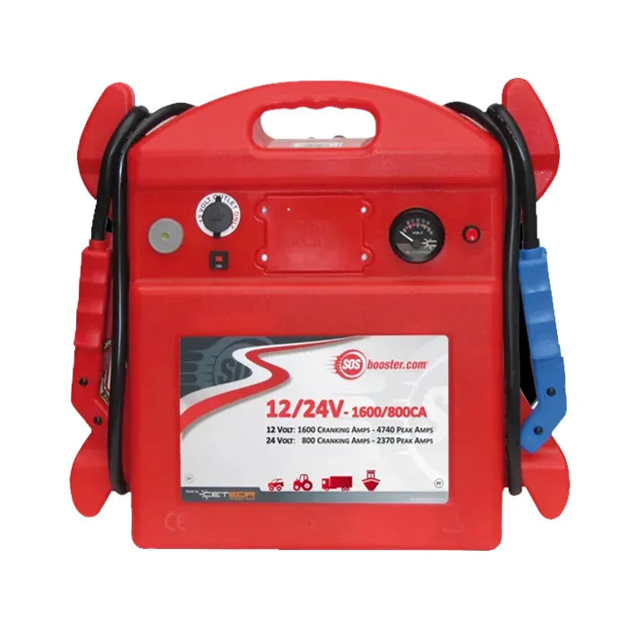 Schumacher Sos Booster Jump Starter 12/24V - 1600/800Ca - LX2001 - Homewares, Outdoor, Phone Accessories, Cases, Speakers, Headphones + More -