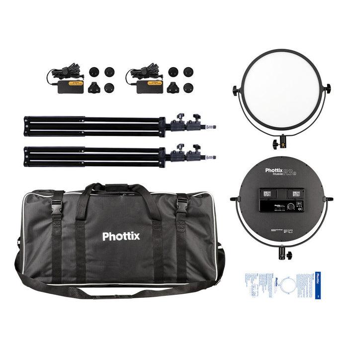Phottix Nuada R3A Led Light - Twin Kit Set